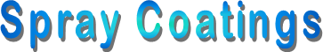 Spray Coatings