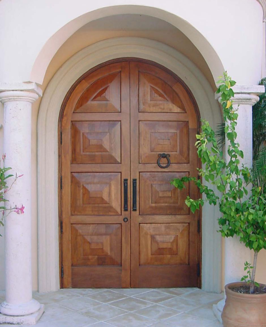 Photo of custom exterior entrance