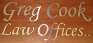 Photo of fabricated law firm sign