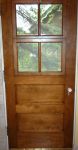 Door after refinishing