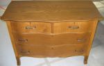 Oak Dresser After