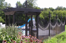 Photo of fabricated fence